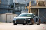 Audi R8 V10 on Vossen Wheels (HC-1) 2016 года
